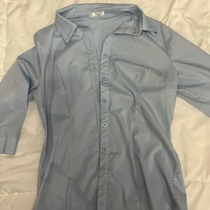 Men's Light Blue Dress Shirt